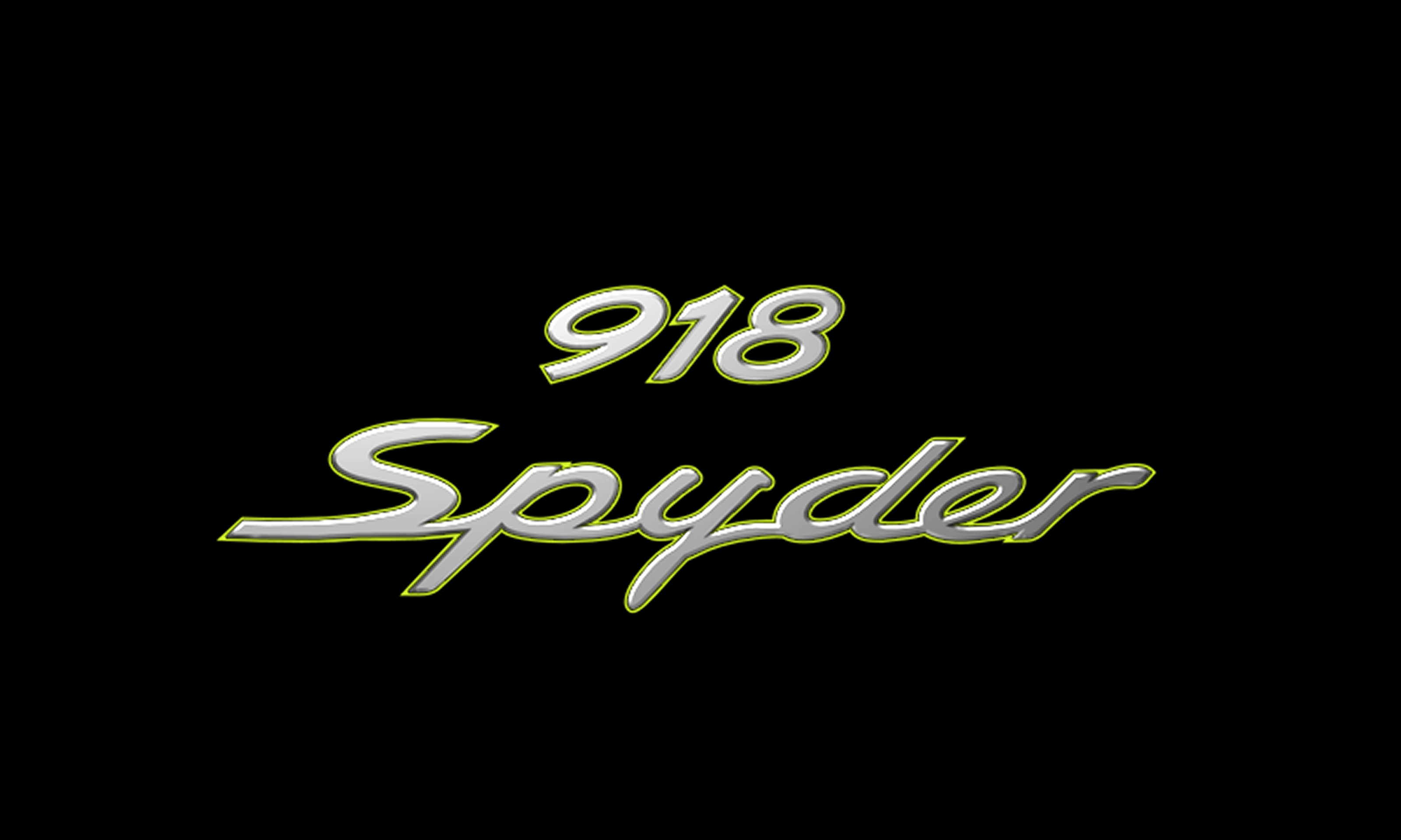 Porsche 918 Spyder Logo